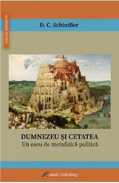 Coperta cărții 'Dumnezeu și cetatea - D.C. Schindler'