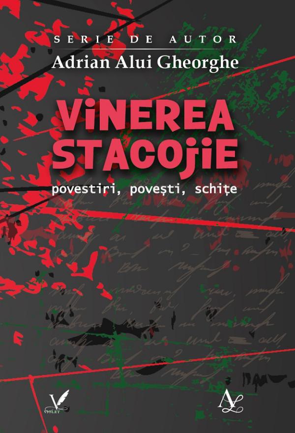 Coperta cărții 'Vinerea stacojie - Adrian Alui Gheorghe'