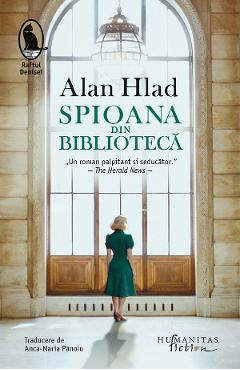 Coperta cărții 'Spioana din bibliotecă - Alan Hlad'