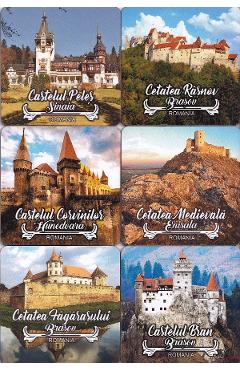 Imaginea produsului 'Set 6 suporturi pentru pahare. Cetăți și castele'