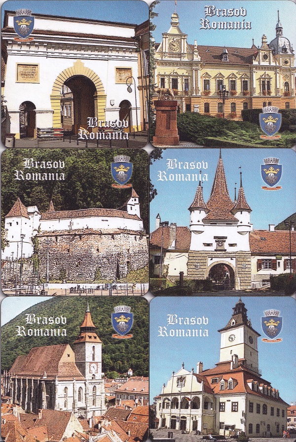 Imaginea produsului 'Set 6 suporturi pentru pahare. Brașov'