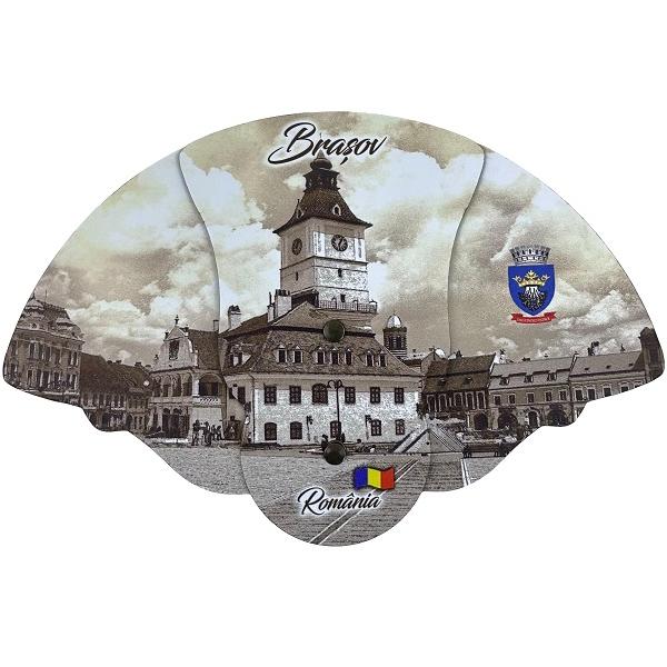 Evantai. Casa Sfatului. Brasov. Sepia