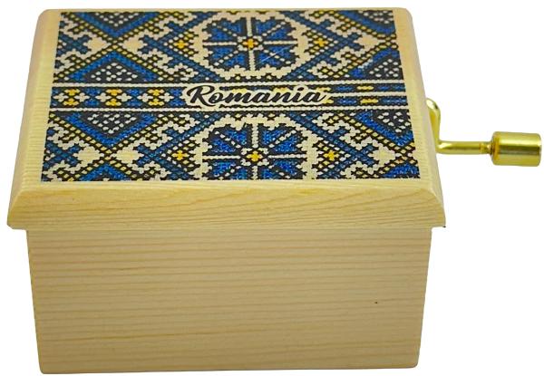 Imaginea produsului 'Cutiuță muzicală lemn. Imnul României'