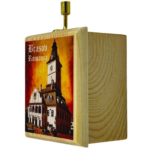 Cutiuta muzicala lemn. Rapsodia Romana. George Enescu