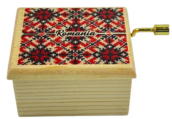 Imaginea produsului 'Cutiuță muzicală lemn. Balada. Ciprian Porumbescu'