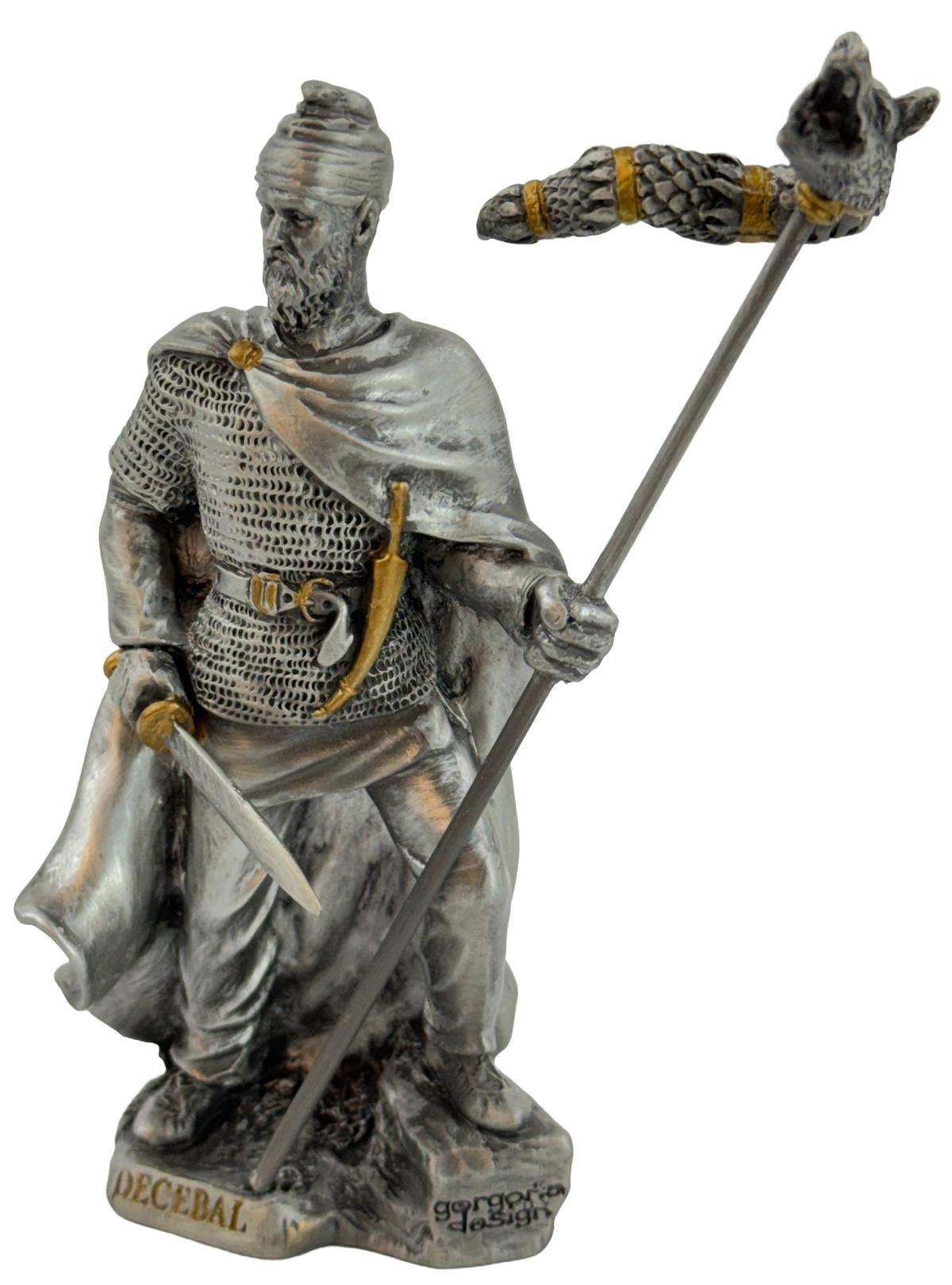 Imaginea produsului 'Soldățel de colecție din plumb: Decebal'