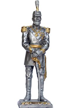 Imaginea produsului 'Soldățel de colecție din plumb: Carol I'