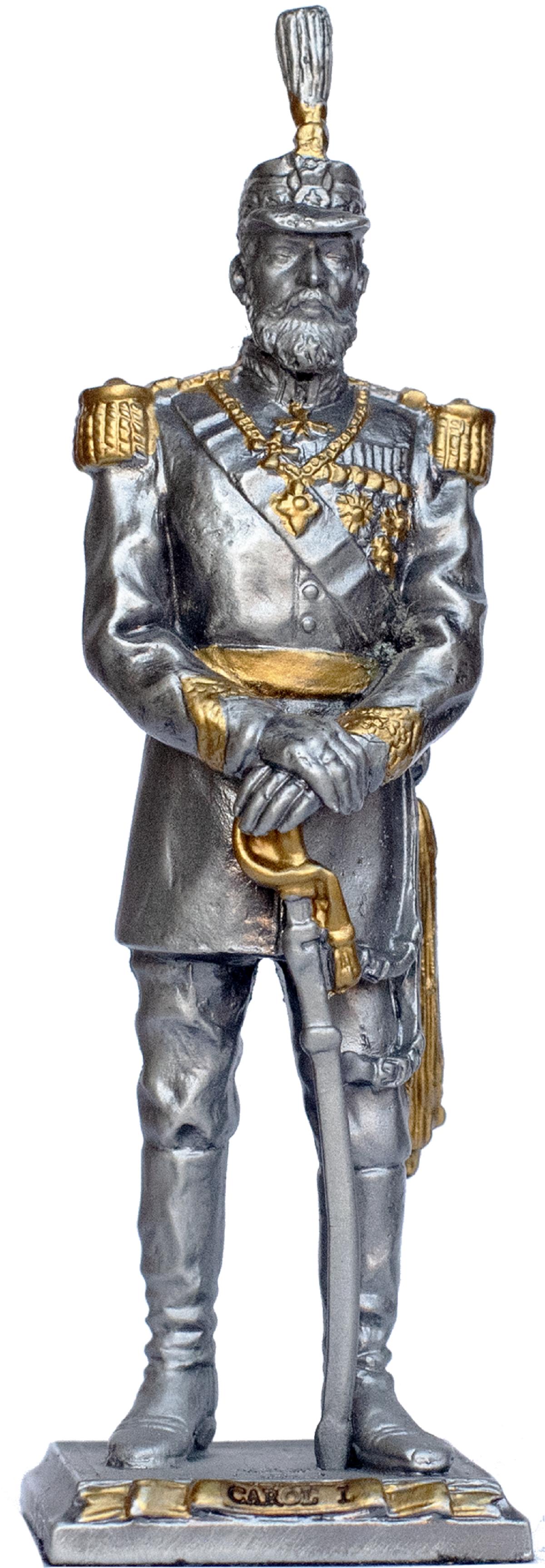 Imaginea produsului 'Soldățel de colecție din plumb: Carol I'