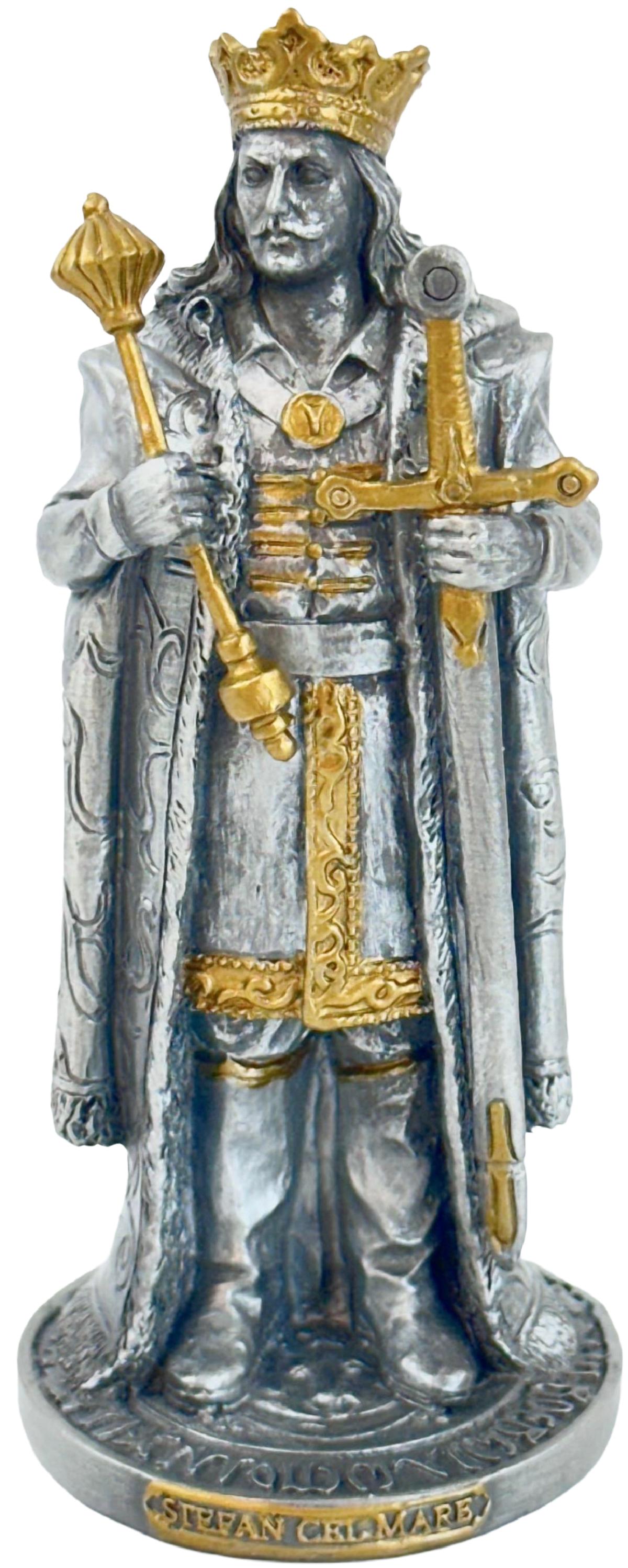 Imaginea produsului 'Soldățel de colecție din plumb: Ștefan cel Mare'