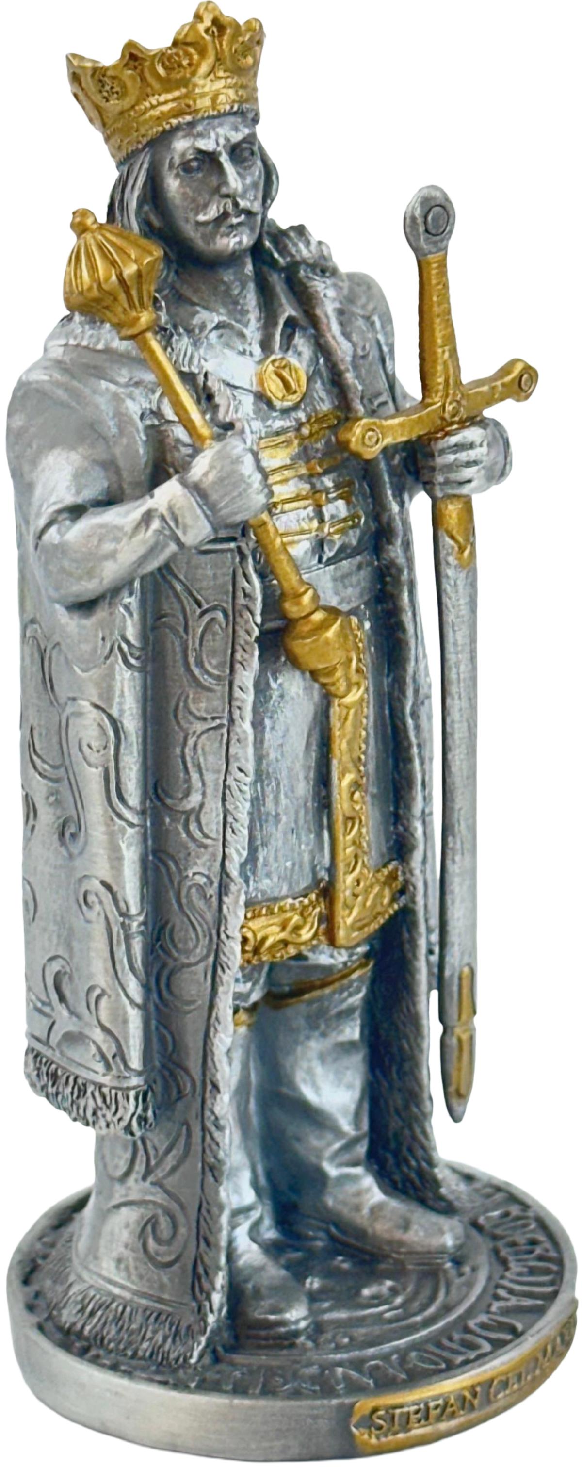 Imaginea produsului 'Soldățel de colecție din plumb: Ștefan cel Mare'