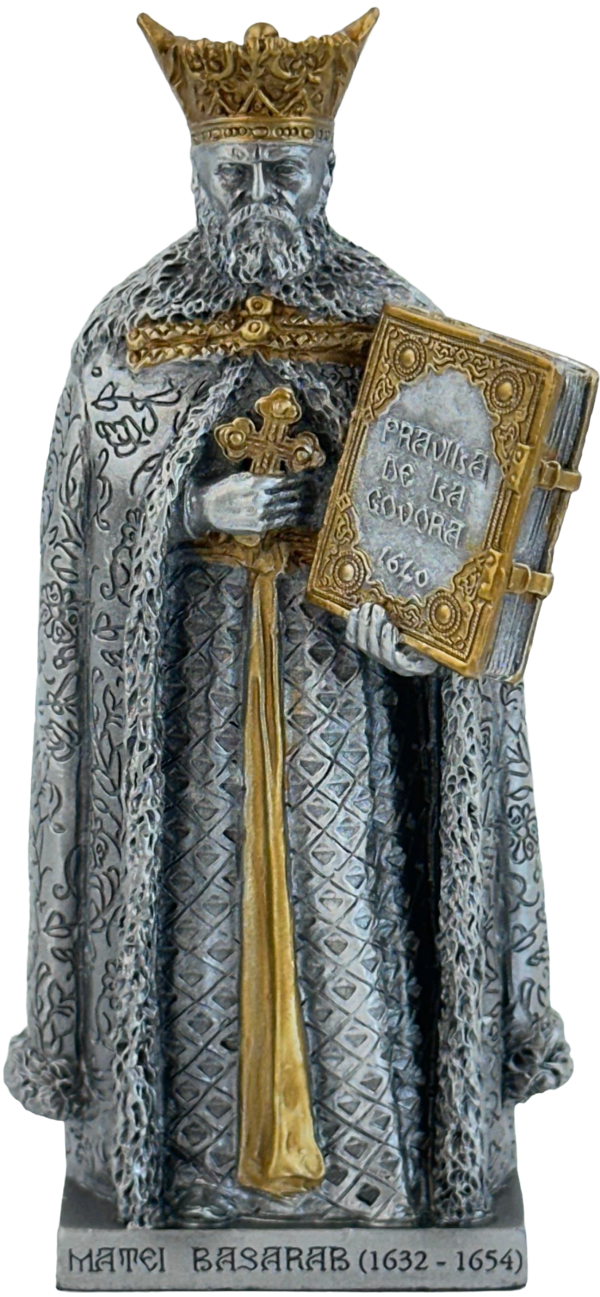 Imaginea produsului 'Soldățel de colecție din plumb: Matei Basarab'