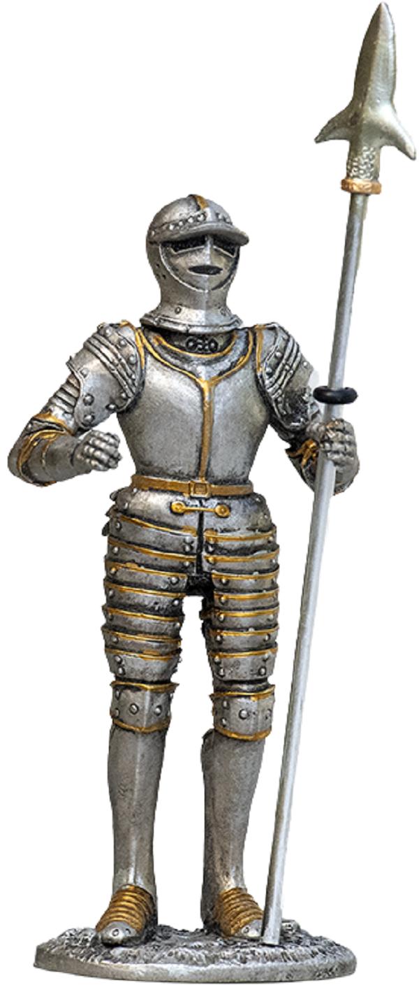 Imaginea produsului 'Soldațel de colecție din plumb: Pedestru cu halebardă'