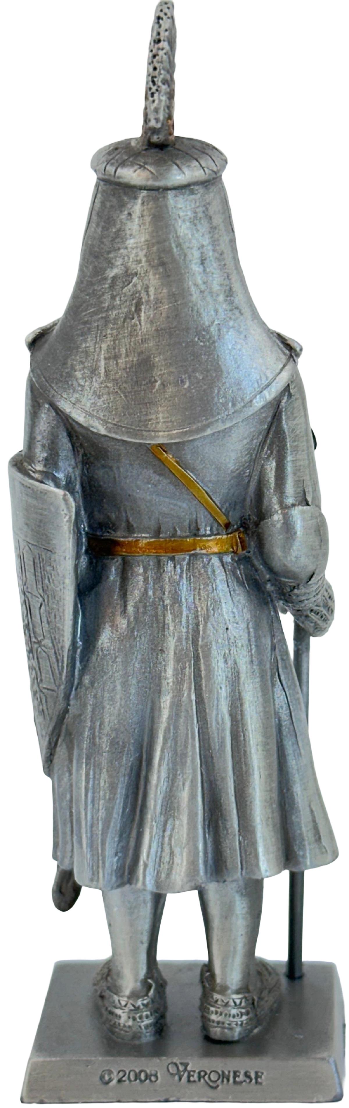 Imaginea produsului 'Soldățel de colecție din plumb: Pedestru cu scut și sabie'