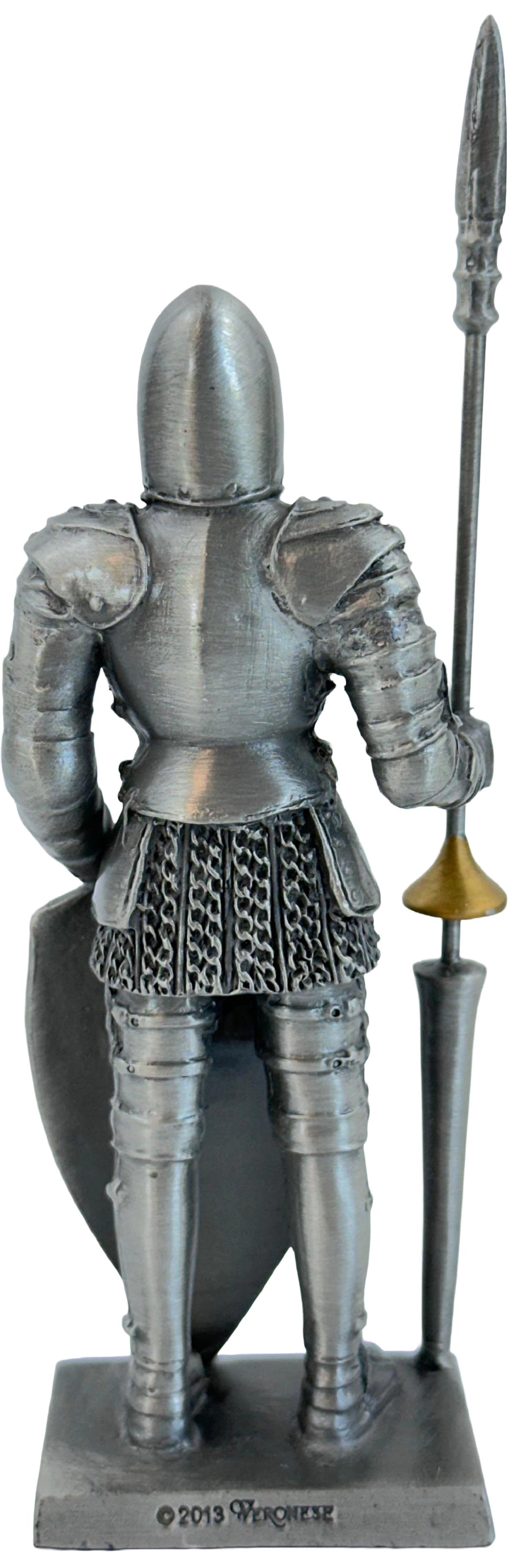 Imaginea produsului 'Soldațel de colecție din plumb: Pedestru cu scut dragon'