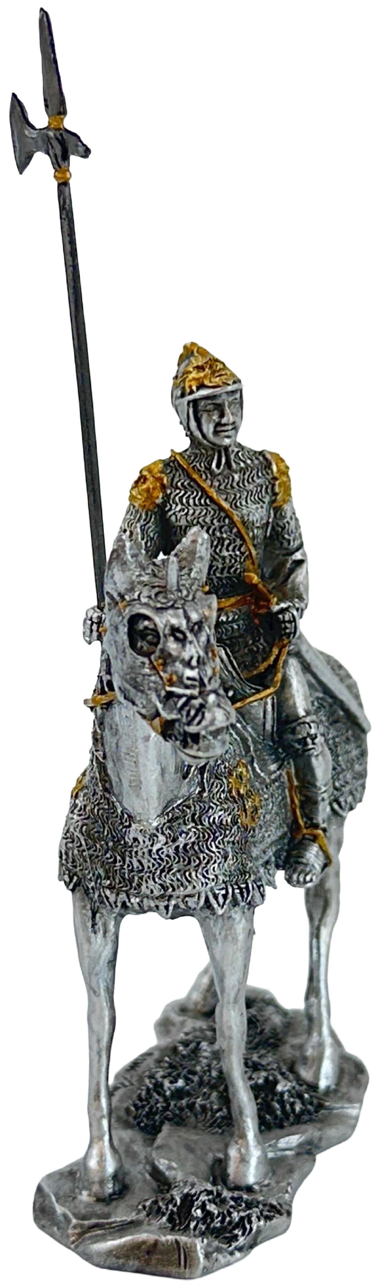 Imaginea produsului 'Soldățel de colecție din plumb: Ecvestru. Model 3'