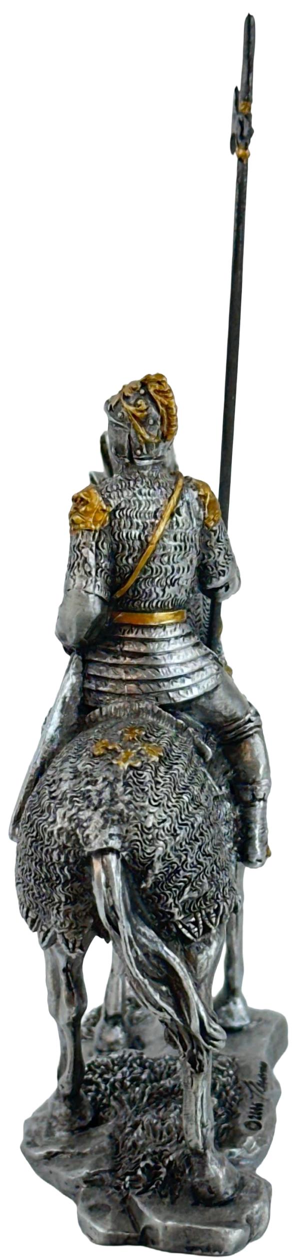 Imaginea produsului 'Soldățel de colecție din plumb: Ecvestru. Model 3'