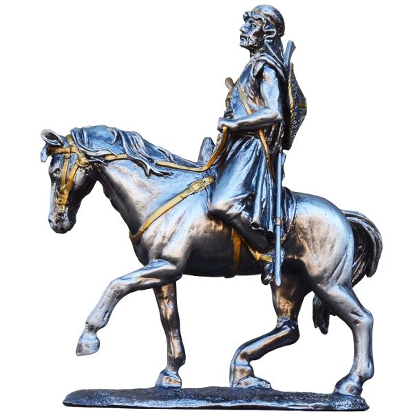 Soldatel de colectie din plumb: Ecvestru. Model 4