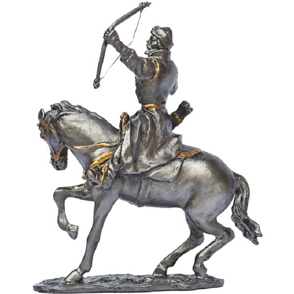 Soldatel de colectie din plumb: Ecvestru cu arc