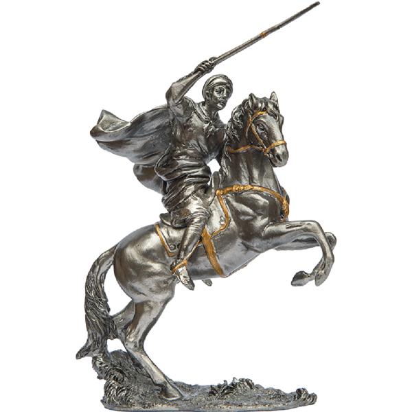Soldatel de colectie din plumb: Ecvestru in lupta