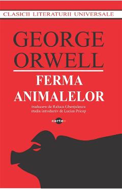 Coperta cărții 'Ferma animalelor - George Orwell'