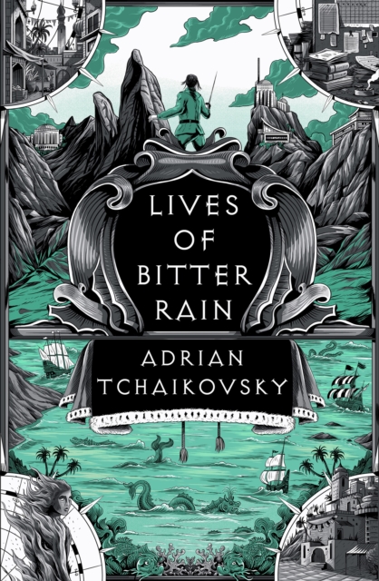 Coperta cărții 'Lives of Bitter Rain - Adrian Tchaikovsky'