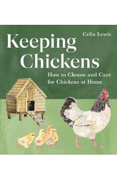 Coperta cărții 'Keeping Chickens - Celia Lewis'