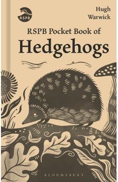 Coperta cărții 'RSPB Pocket Book of Hedgehogs - Hugh Warwick'
