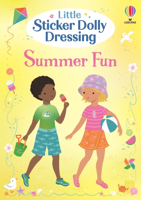 Coperta cărții 'Little Sticker Dolly Dressing Summer Fun - Fiona Watt'