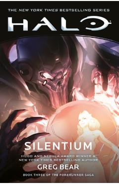 Coperta cărții 'Halo: Silentium - Greg Bear'