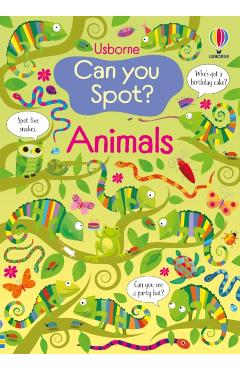 Coperta cărții 'Can you Spot? Animals - Kirsteen Robson'