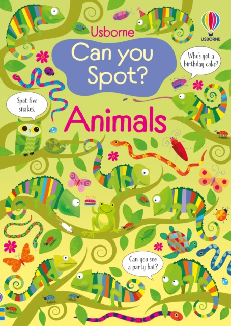 Coperta cărții 'Can you Spot? Animals - Kirsteen Robson'