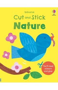 Coperta cărții 'Cut and Stick Nature - Jessica Greenwell'