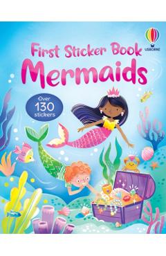 Coperta cărții 'First Sticker Book Mermaids - Alice Beecham'