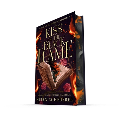 Coperta cărții 'Kiss of the Black Flame - Helen Scheuerer'