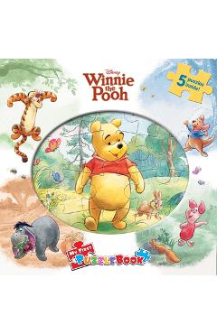 Coperta cărții 'Disney Pooh Classic My First Puzzle Book -'