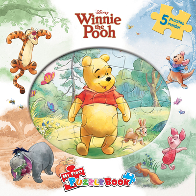 Coperta cărții 'Disney Pooh Classic My First Puzzle Book -'