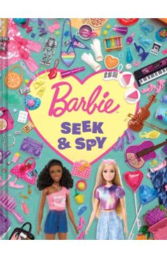 Coperta cărții 'Barbie: Seek & Spy - Will Corona-pilgrim'