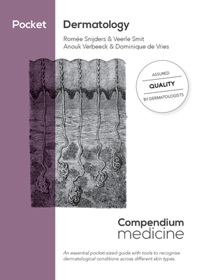 Coperta cărții 'Pocket Dermatology: An essential pocket-sized book on Dermatology. - Romée Snijders'