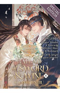 Coperta cărții 'Ballad of Sword and Wine: Qiang Jin Jiu (Novel) Vol. 8 (Special Edition) -'
