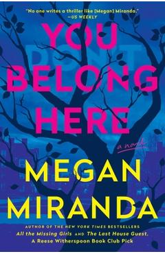 Coperta cărții 'You Belong Here - Megan Miranda'