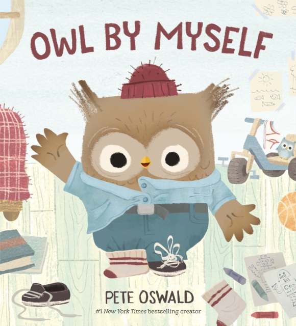 Coperta cărții 'Owl by Myself - Pete Oswald'