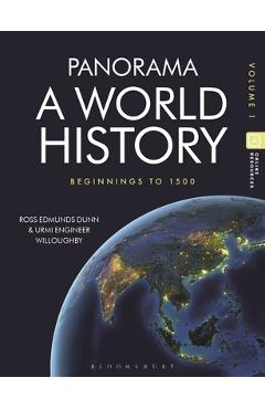Coperta cărții 'Panorama, a World History: Volume 1: Beginnings to 1500 - Ross Edmunds Dunn'
