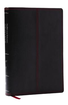 NKJV-NET Parallel New Testament with NET Translators' Notes, Black Leathersoft, Red Letter, Comfort Print