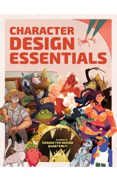 Coperta cărții 'Character Design Essentials -'