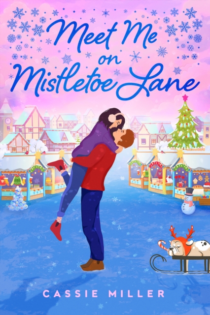 Coperta cărții 'Meet Me on Mistletoe Lane - Cassie Miller'