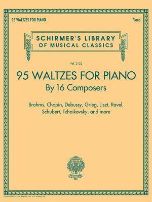 Coperta cărții '95 Waltzes by 16 Composers for Piano: Schirmer's Library of Musical Classics, Vol. 2132 -'