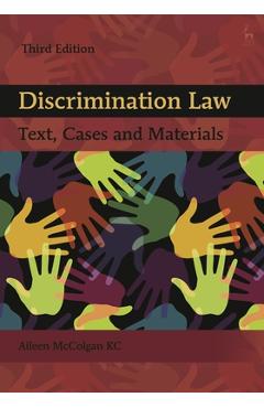 Coperta cărții 'Discrimination Law: Text, Cases and Materials - Aileen Mccolgan Kc'