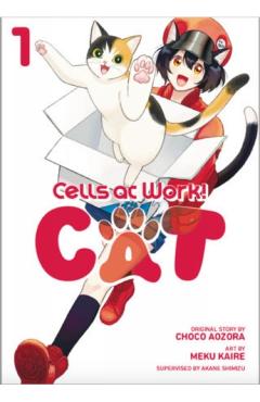 Coperta cărții 'Cells at Work! Cat 1 - Meku Kaire'