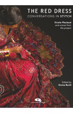 Coperta cărții 'The Red Dress: Conversations in Stitch - Kirstie Macleod'