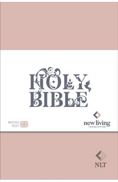 Coperta cărții 'NLT Holy Bible: New Living Translation Standard Edition, British Text Version in Burgundy Soft-Tone Flexiback Binding -'
